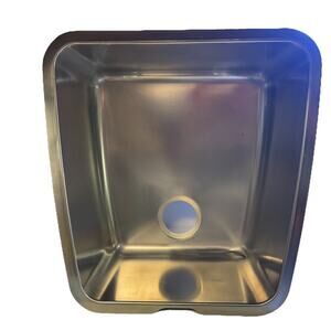 Elkay Undermount Stainless Steel Laundry Room Sink 18”X 19 1/2” New with Defect